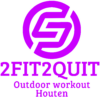 Logo met tekst 2Fit2Quit